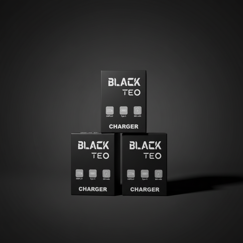 Professional Black Teo Charger - Version 2