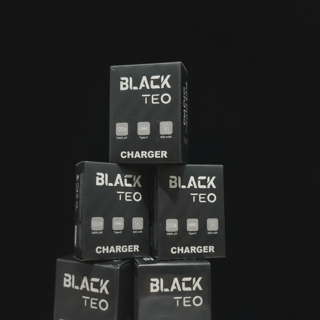Professional Black Teo Charger - Version 3