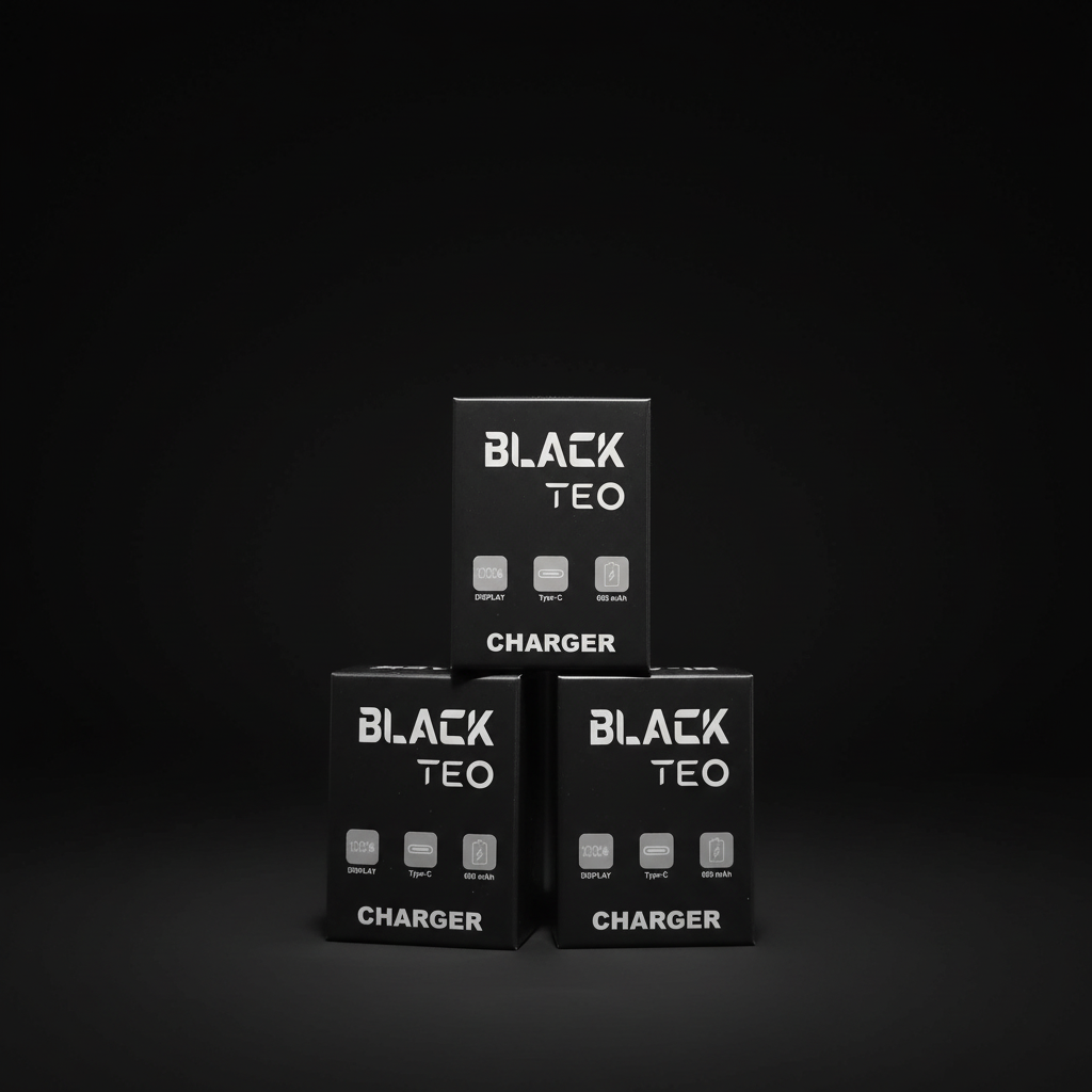 Professional Black Teo Charger - Version 5
